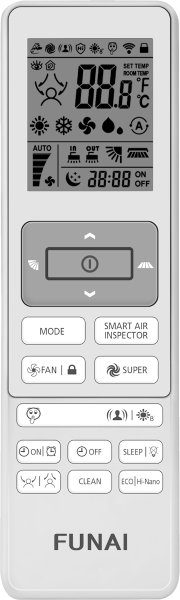 FUNAI ����������� �����-������� ����� EMPEROR UP SMART EYE FULL DC Inverter RAC-I-EU35HP.D01